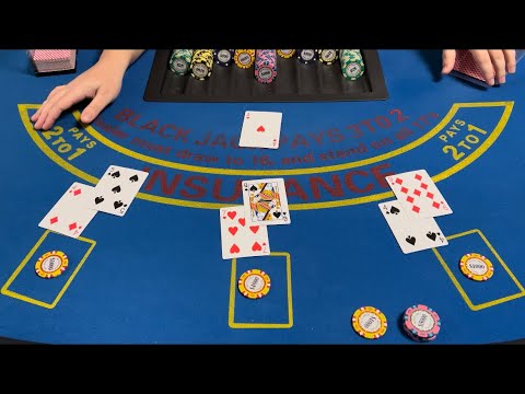 Blackjack | $20,000 Buy In | EPIC High Limit Table Play! Doubles, Splits, & 5,000 Bets!