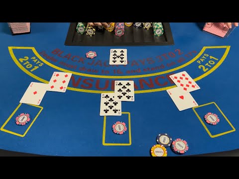 Blackjack | $50,000 Buy In | EPIC HIGH ROLLER COMEBACK SESSION! $20,000 All In Bet! Crazy Action