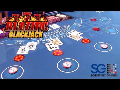 Blazing 7s Blackjack from Scientific Games
