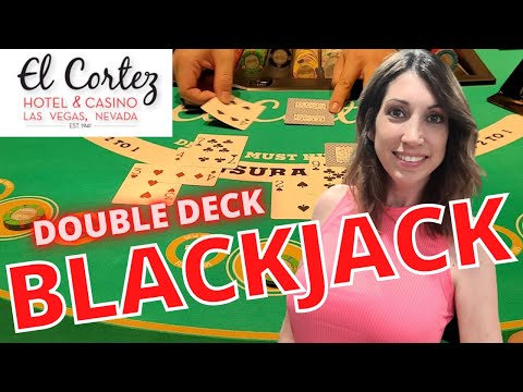DOUBLE DECK BLACKJACK at El Cortez in Las Vegas