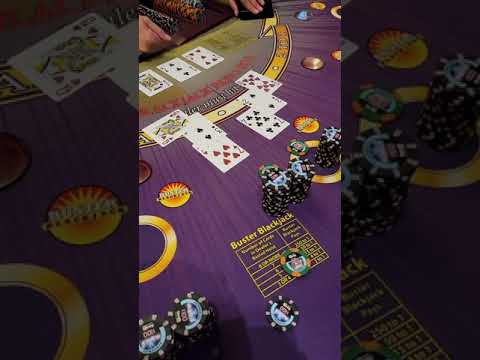 Massive Bet On High Limit Black Jack Table #SHORTS