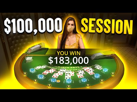 MASSIVE HIGHROLL BLACKJACK SESSION 🃏 Salon Privé